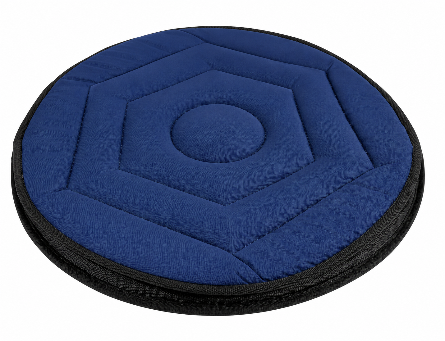 Peak care swivel cushion non-slip base quilted top