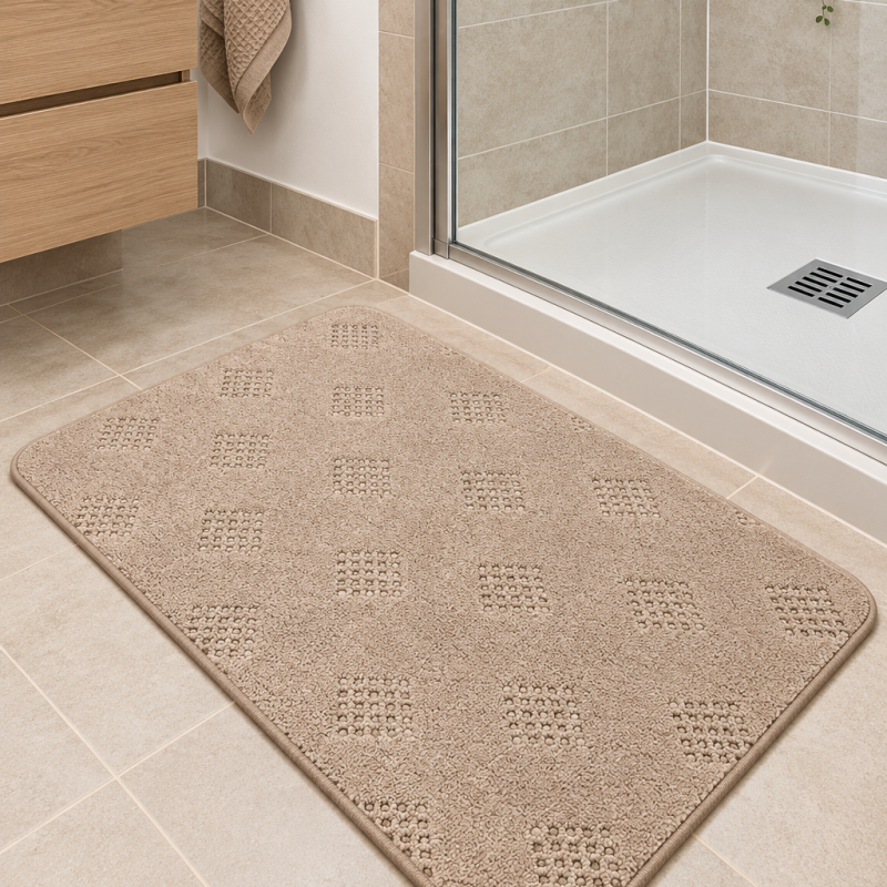 Conni Floor Mat - Compact - Pebble