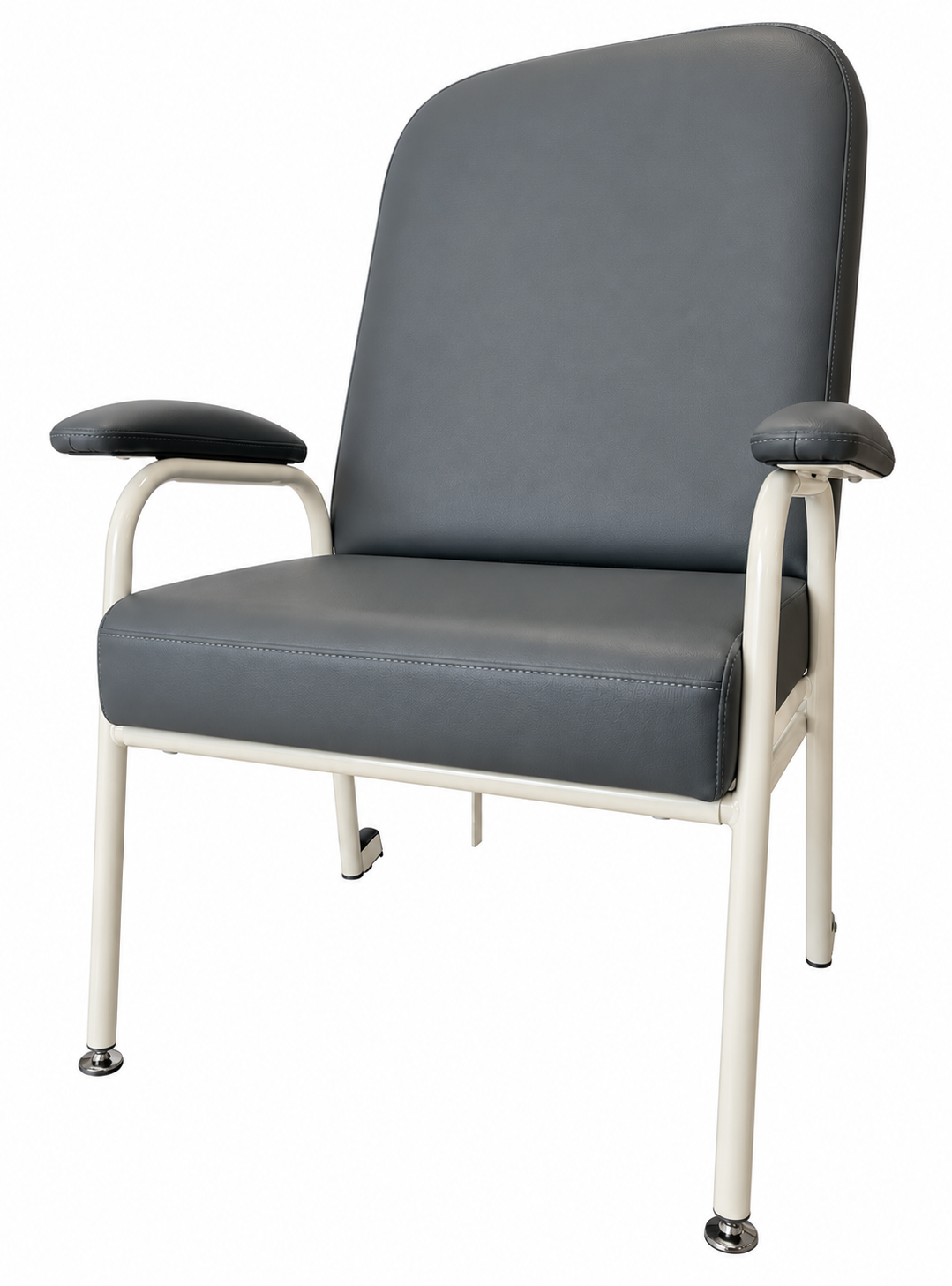 Chair Utility High Back Grey Vinyl