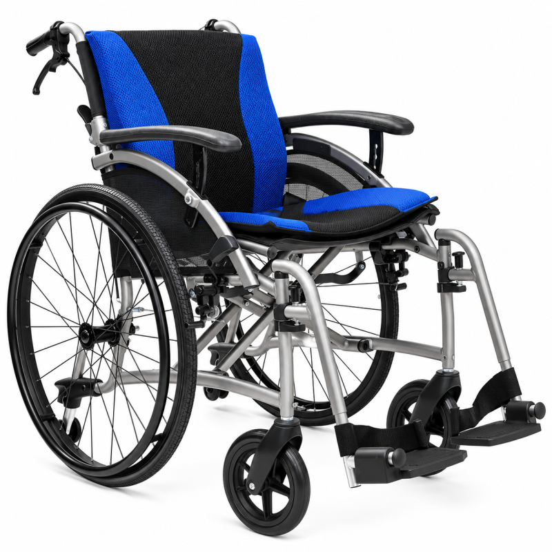 PeakCare Ellipse Lite Aluminium Self-Propelled Wheelchair 16 Inch