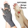 Bodyassist Cotton Arthritis Gloves Medium Grey