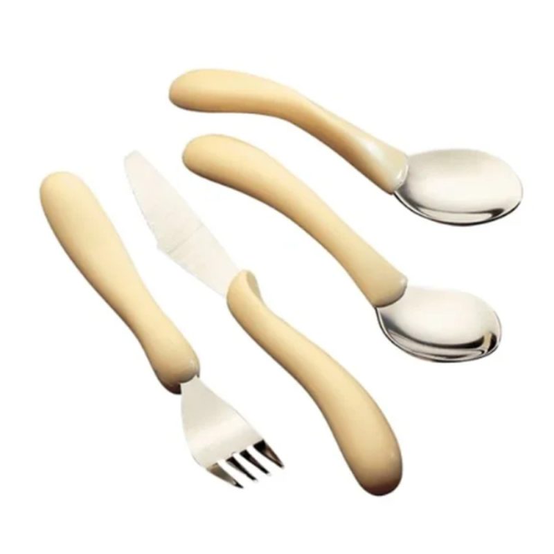 Homecraft Caring Cutlery Set, Ivory PAT-AA55700Y-