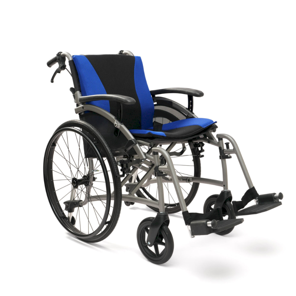 Peak Care Ellipse Lite Aluminium Self-Propelled Wheelchair 18 Inch