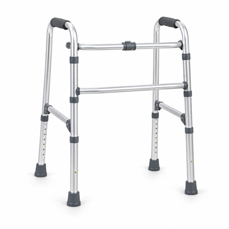 Peak Care Deluxe Folding Walker with Tips