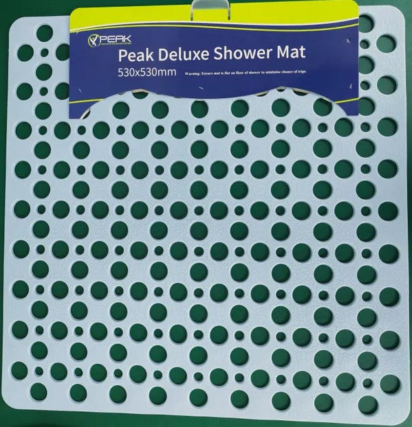 Peak Care Deluxe Shower Mat 530x530mm