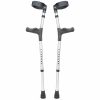 Peak Care Forearm Crutches Anatomical Grip Medium