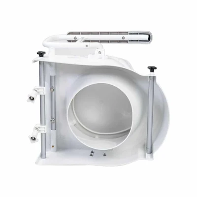 Peak Care Raised Toilet Seat W/ Swing Back Arms - Image 4