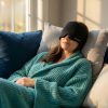 Black Sleep Dream Ice Cold Migraine Cap