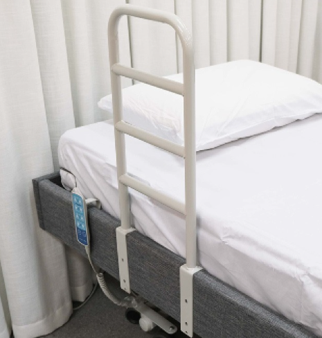 Peak Home Care Bed - High side grab rail