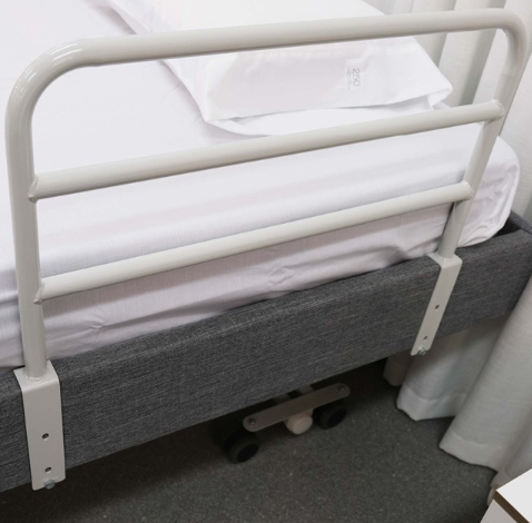 Peak Home Care Bed - Low side grab rail