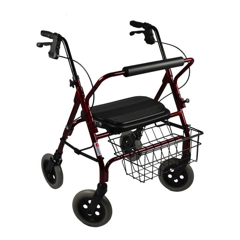 Peak Care Mighty Mack Red Rollator