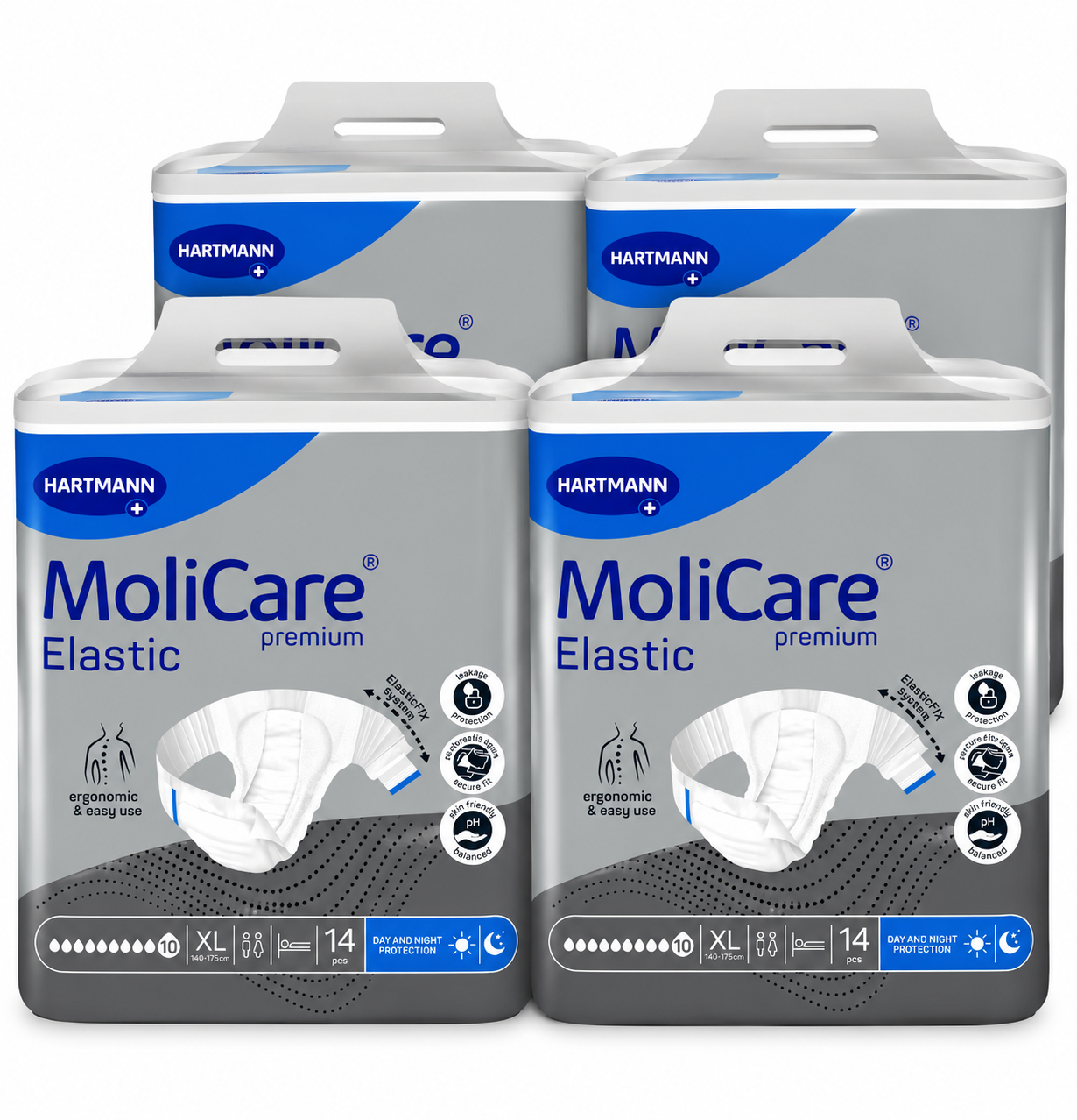 MoliCare Premium Elastic 10D XL- Carton ( X 4 Packs)