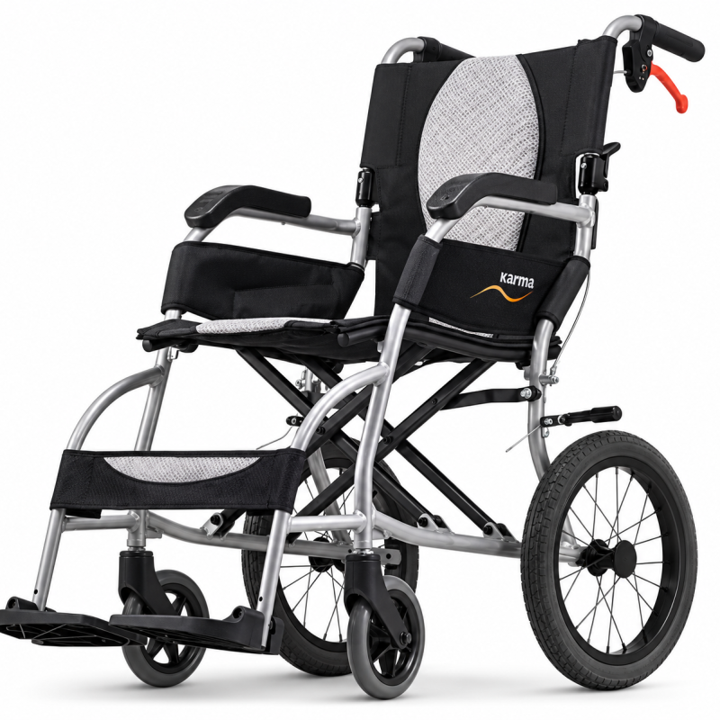 Karma Ergo Lite Transit Wheelchair 18"