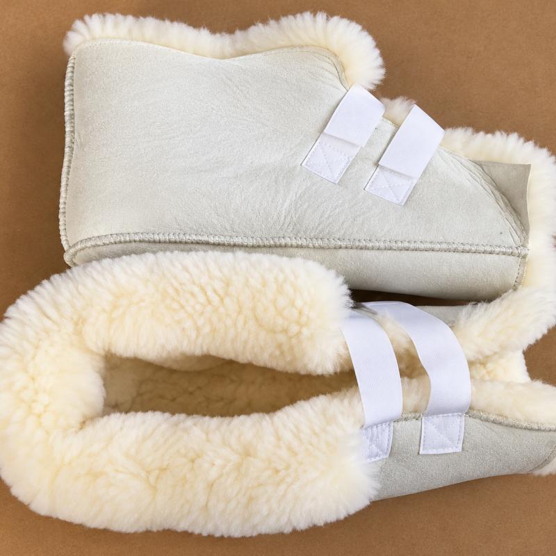 Medical Sheepskin - Open Toe Slipper