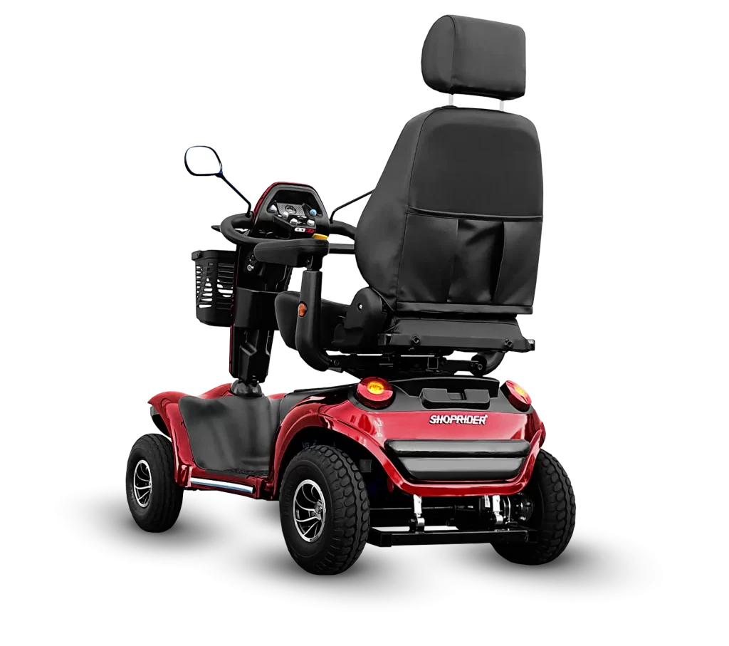 Rocky 4 Red Scooter - Image 2