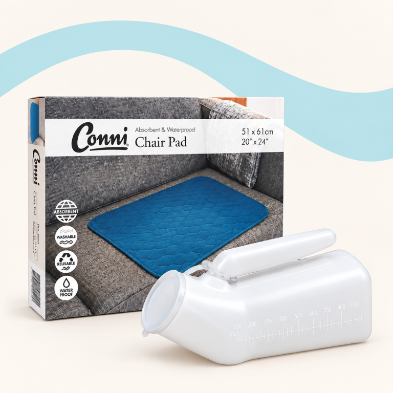 Chair protection pad and urinal