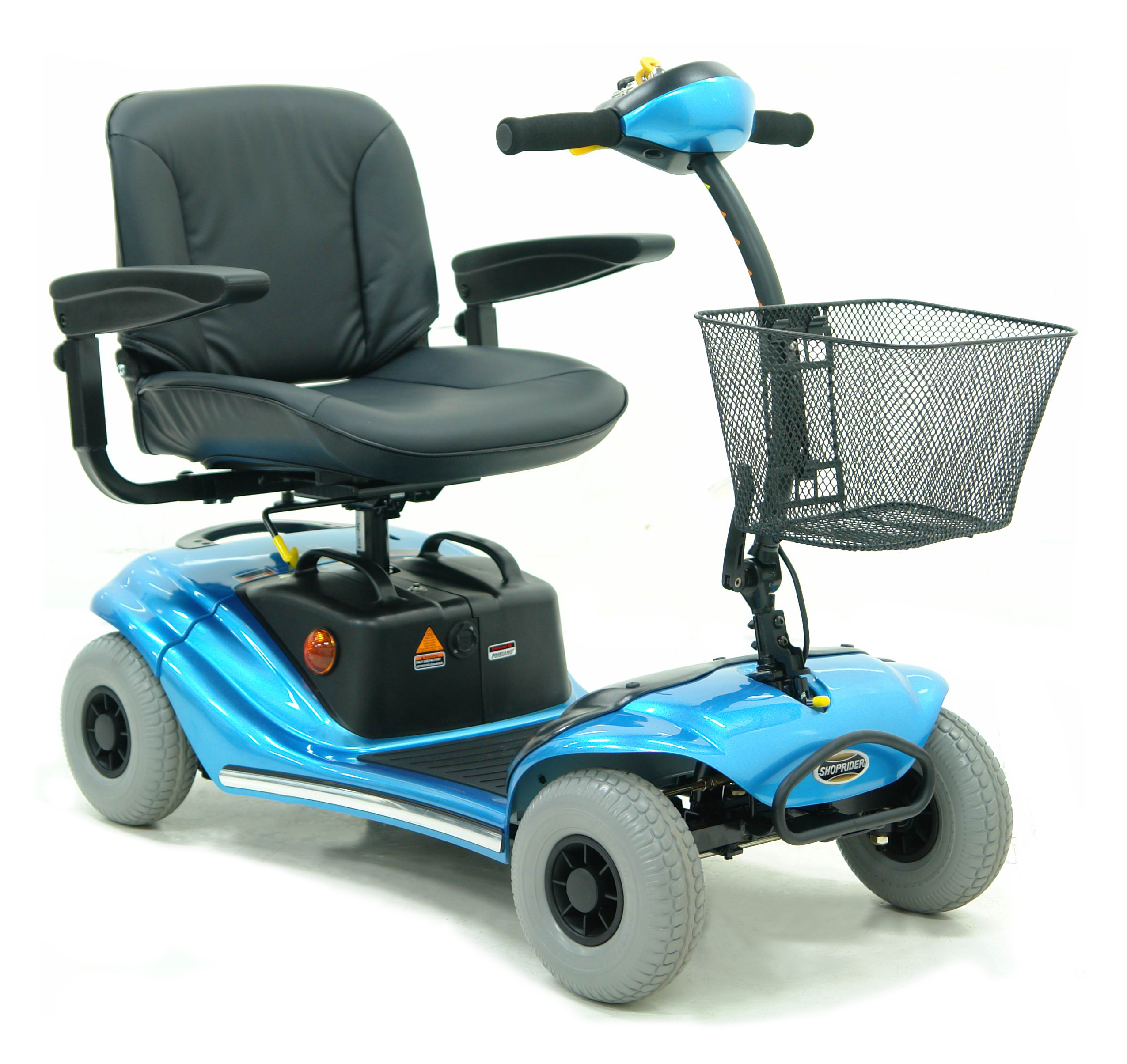 Scooter red portable 4 wheel crossover