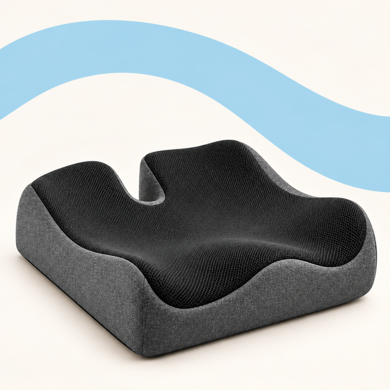 Contoured posture and support cushion