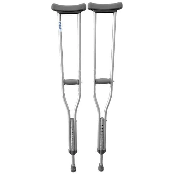 Underarm Crutch Adult Pair
