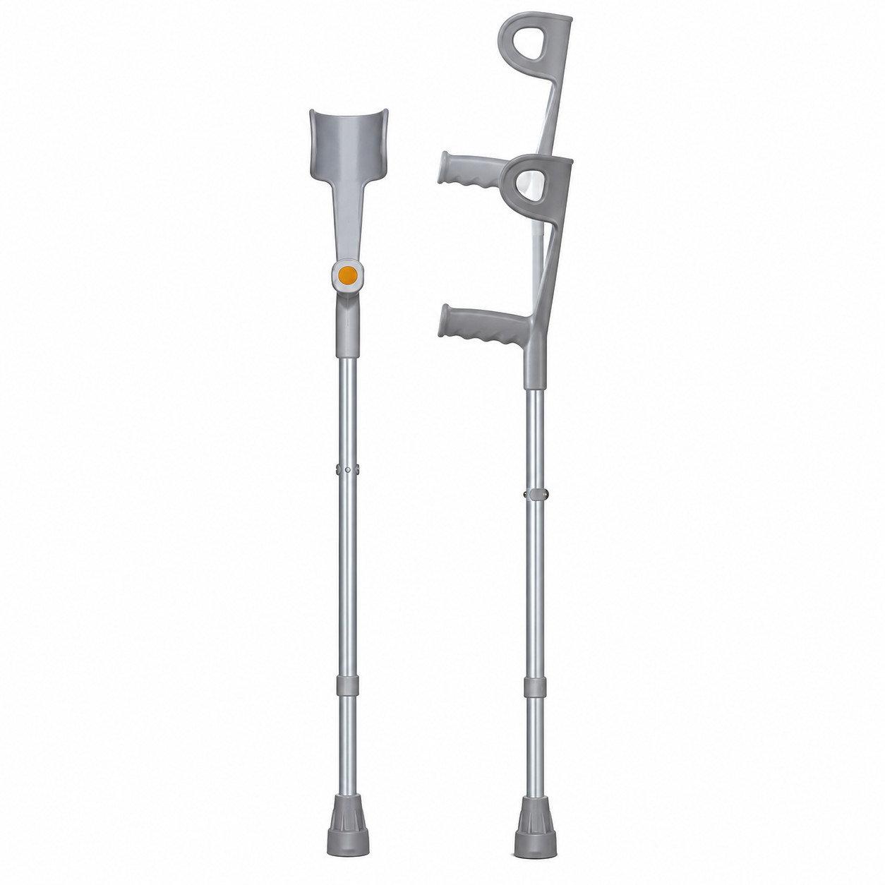 Aluminium Forearm Crutch Open Cuff
