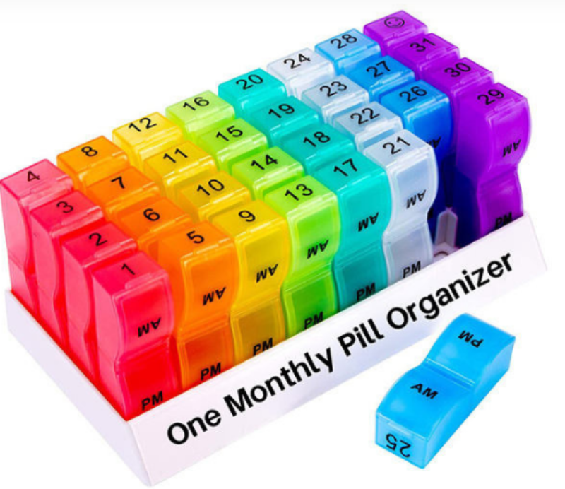 Pill Organiser Monthly