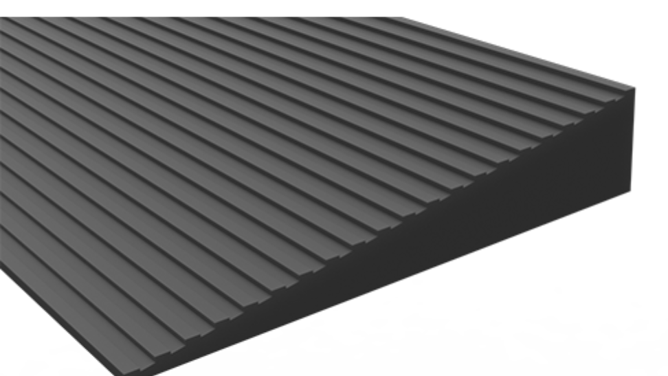 Ramp Rubber Wedge 45mm
