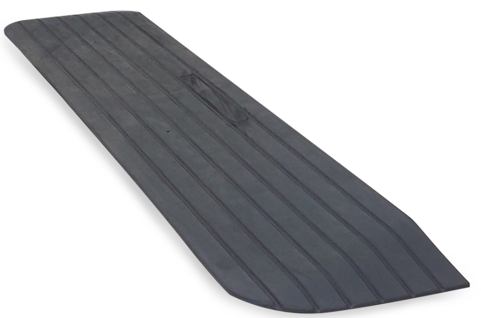 Ramp Rubber Wedge with Wings 25mm Height