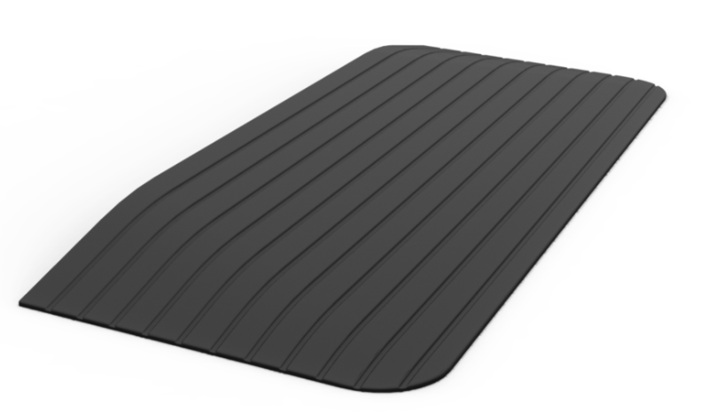 Ramp Rubber Wedge [Winged] 50mm Height