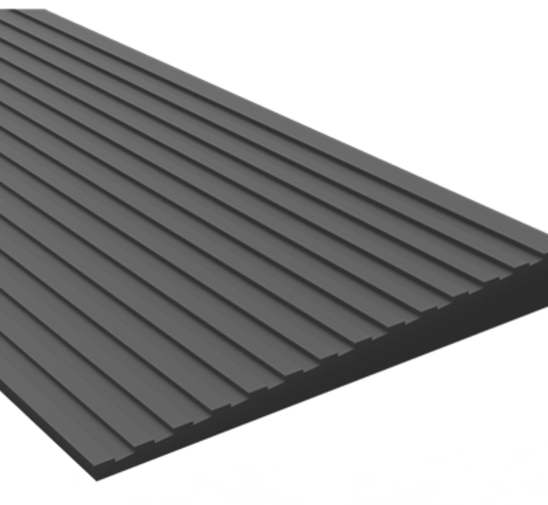 Rubber Wedge Ramp 15mm