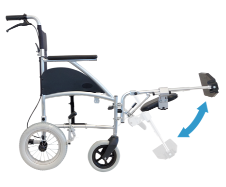 Elevating Footrest RHS to suit Crystal